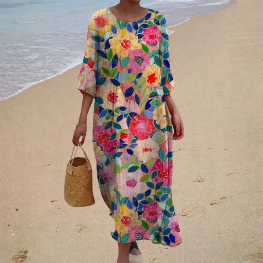 Vestido largo, chic y ultracómodo para todas las ocasiones