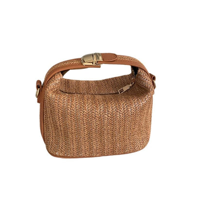 Bolso Tatiana · + Correa GRATIS · Rafia y Piel