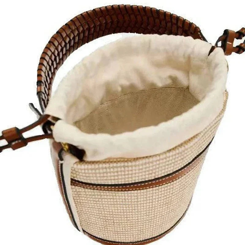Bolso Renata · + Correa GRATIS · Rafia y Piel
