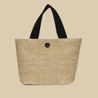 Bolso Isabel · + Correa GRATIS · Rafia y Piel