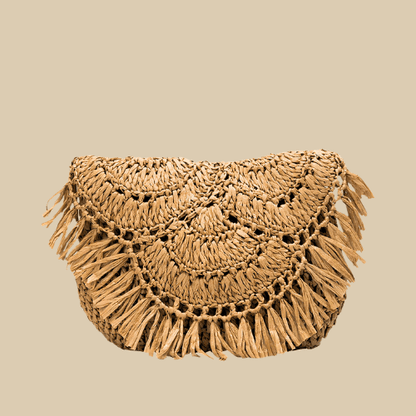 Bolso Amara · + Correa GRATIS · Rafia